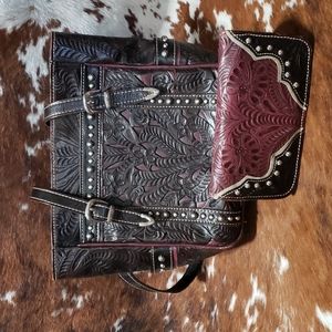 American West purse and wallet